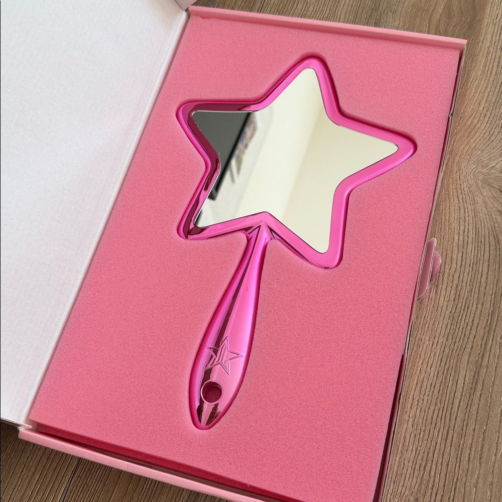 Pink Star Hand Mirror